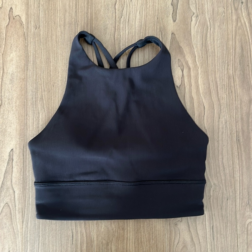 Lululemon Sport Bra Train Longline Racerback Sport